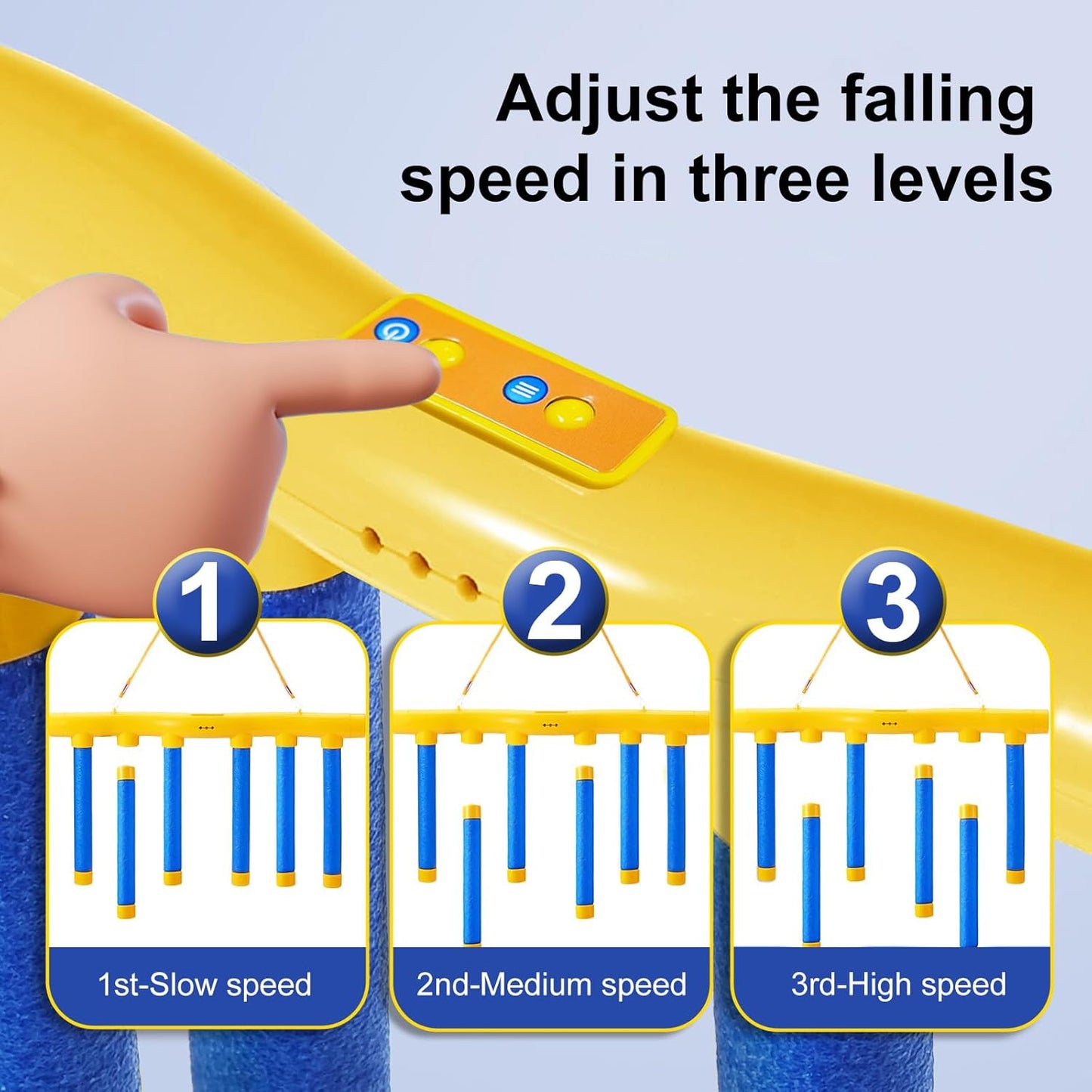 Jeu de bâtons tombants pour adultes et enfants