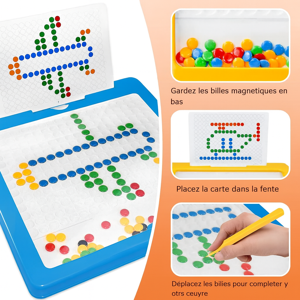 Planche à dessin magnétique Montessori